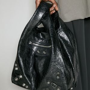 Balenciaga Black Le Cagole Tote Bag for men