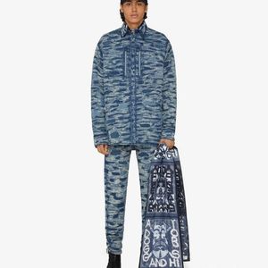 Givenchy Blue Medium Patterned Trousers