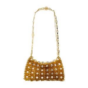 Rabanne Metallic 1969 Nano Shoulder Bag