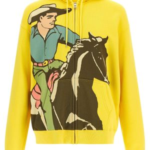 J.W. Anderson Yellow 'Cowboy' Hoodie for men