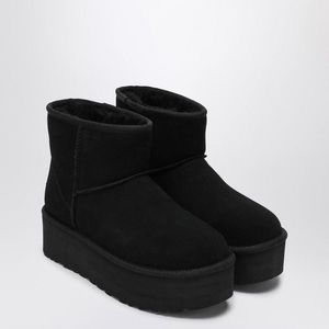 Ugg Black Classic Mini Platform Boots