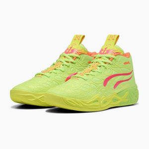 PUMA Yellow Mb.04 Gem Basketball Trainers for men