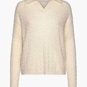 Rosemunde Natural Laica Cable Cashmere Pullover