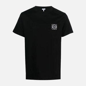 Loewe Black Anagram Logo T Shirt for men