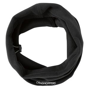 Craghoppers Black Sindon Logo Neck Gaiter for men