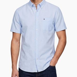 Tommy Hilfiger Blue Shirt Oxford Summer Top for men