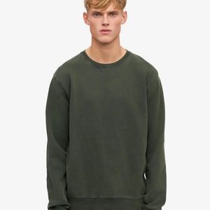 COLORFUL STANDARD Green Classic Organic Crew Neck Sweatshirt for men