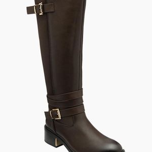 Lotus Black Freya Knee High Boots