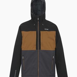 Regatta Black Maland Insulated Waterproof Jacket for men