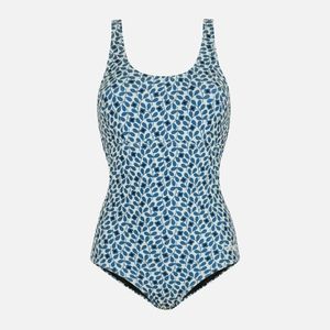 Regatta Blue Ladies Orla Kiely Jasmine Flower One Piece Swimsuit