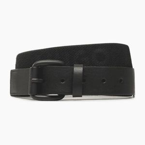 Boss Black Logo Print Woven Belt for men