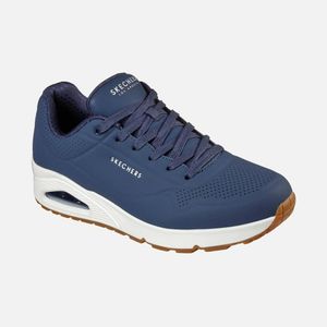 Skechers Blue Uno Stand On Air Lace Up Sports Trainers for men