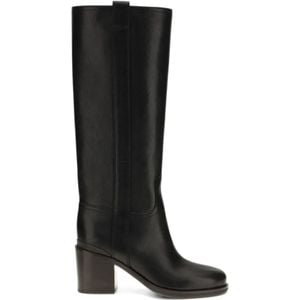 Brunello Cucinelli Black Leather Boots
