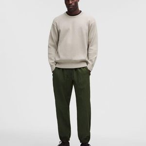 lululemon athletica Natural – Mesh Panelled Track Pants Regular – – Size Large for men