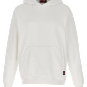 Gucci White Nastro Web Hoodie for men