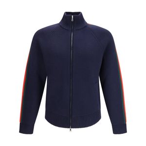 Gucci Blue Zip-Up Jacket for men