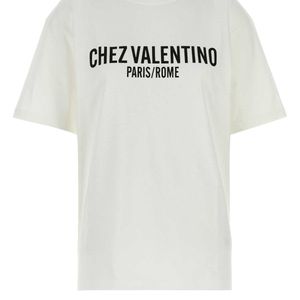 Valentino Garavani White Cotton T-Shirt