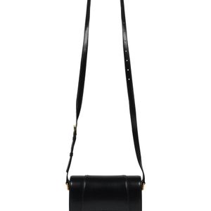 Balenciaga Black Leather Bag Hourglass Calf Skin Shoulder