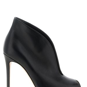 Gianvito Rossi Black 'Vamp' Ankle Boots