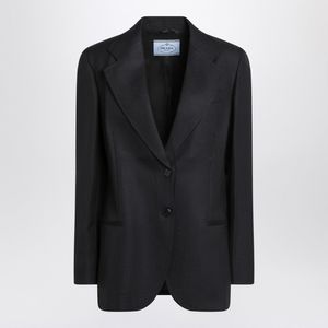 Prada Black Single-Breasted Jacket