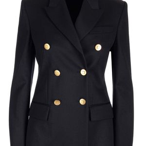 Givenchy Blue Double-Breasted Blazer