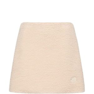 Moncler Natural Mini Skirt