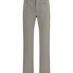 Versace Grey Tapered Denim Jeans for men