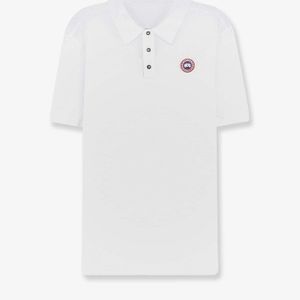Canada Goose White Beckley Cotton T-Shirt for men