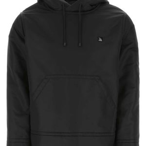 Valentino Garavani Black Nylon Sweatshirt for men