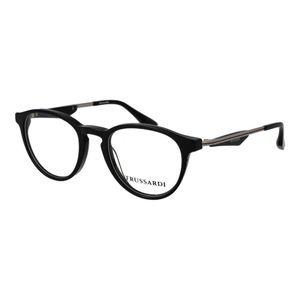 Trussardi Black Acetate Glasses (Frames) for men