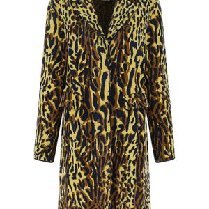 Marni Animalier Jacquard Wool Coat