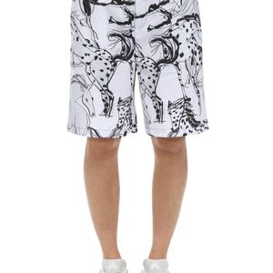 Stella McCartney Bedruckte Shorts Aus Baumwolle "timothy" für Herren