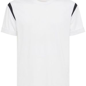 Neil Barrett T-shirt Aus Baumwolljersey Mit Besatz in Weiß für Herren