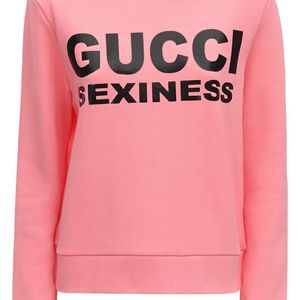 Gucci ジャージースウェットシャツ ピンク