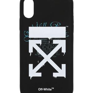 メンズ Off-White c/o Virgil Abloh Dripping Arrows Iphone X/xsカバー ブラック