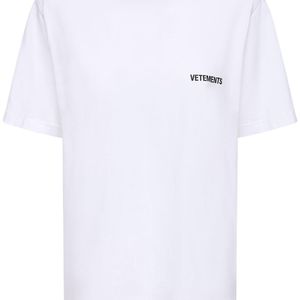 Vetements コットンジャージーtシャツ ホワイト