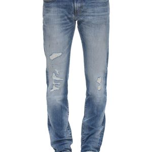 Armani Exchange 12.5oz Jeans Im Medium Blue Wash in Blau für Herren