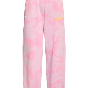Versace Jeans Pink Leichte Trainingshose Aus Fleece "lady"