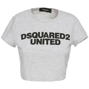DSquared² コットンブレンドtシャツ グレー