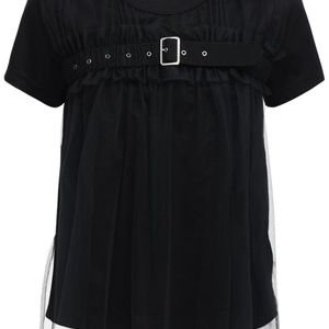 Noir Kei Ninomiya コットンジャージーtシャツ ブラック