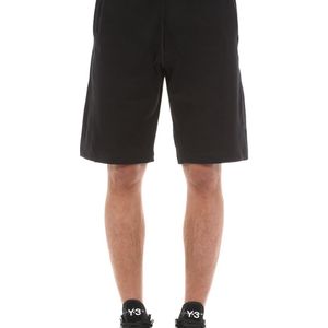 Y-3 Shorts Aus Baumwolle in Schwarz für Herren
