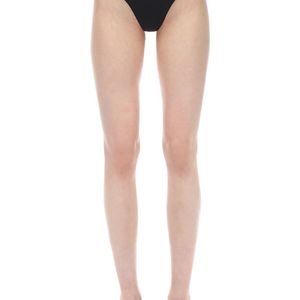 Braguitas De Bikini De Lycra AEXAE de color Negro