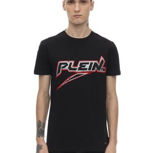 メンズ Philipp Plein コットンジャージーtシャツ ブラック