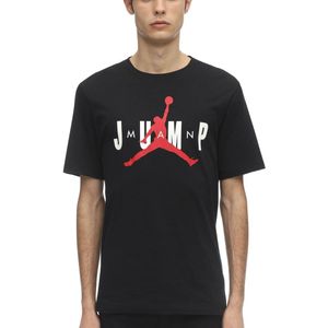 メンズ Nike M J Ctn Ss Jump コットンジャージーtシャツ ブラック