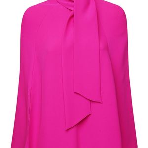 Top Couture De Cady De Seda Valentino de color Rosa