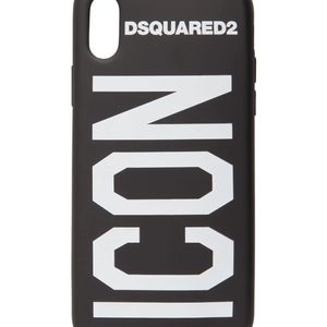 DSquared² Iphone X-hülle Aus Gummi Mit Icondruck in Schwarz für Herren
