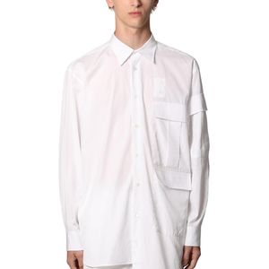 メンズ Loewe コットンポプリンシャツ ホワイト