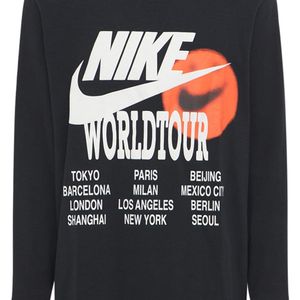 メンズ Nike World Tour Tシャツ ブラック