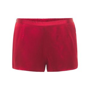 La Perla Rot Shorts Aus Seidensatin