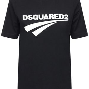 DSquared² コットンジャージーtシャツ ブラック